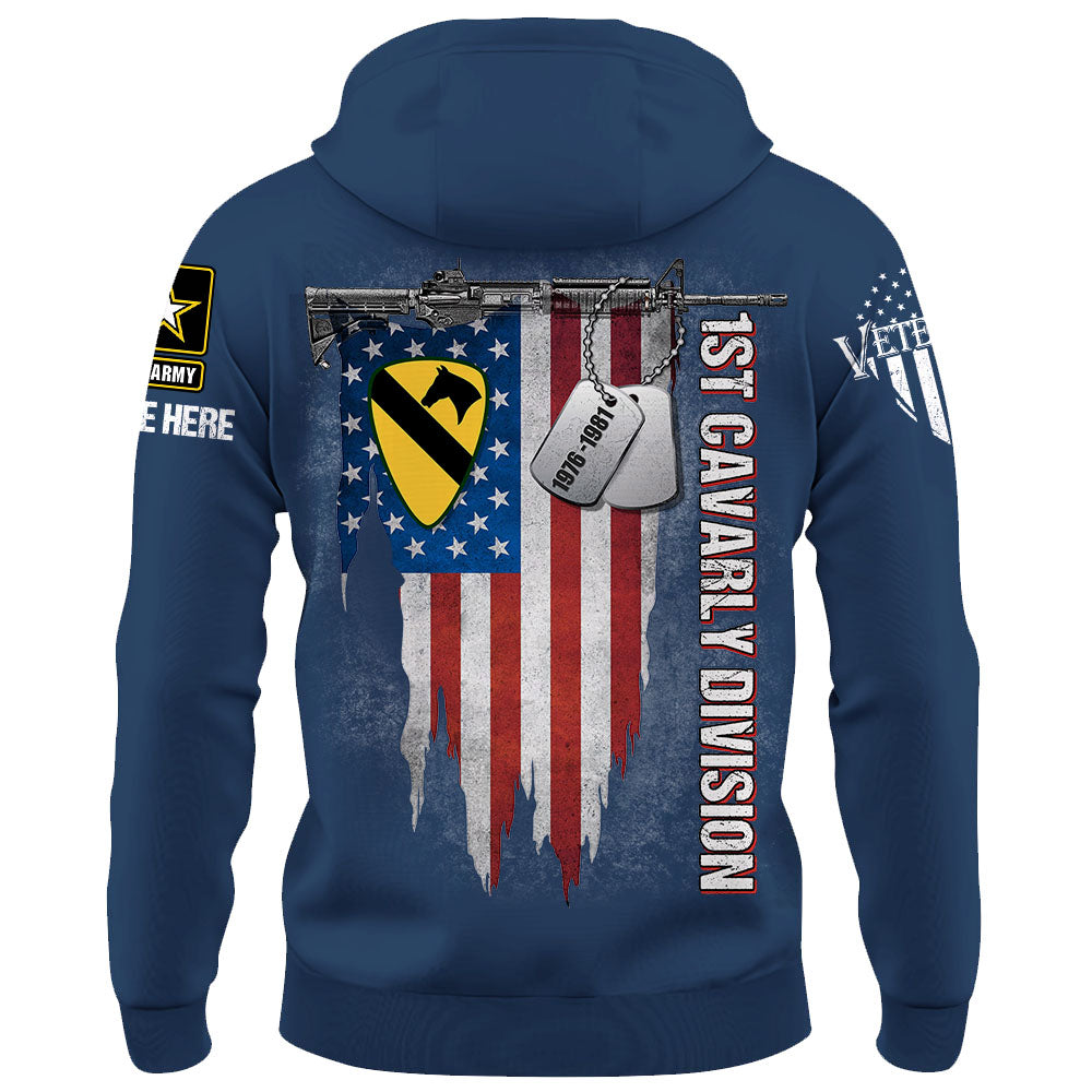 Personalized Shirt Custom Logo Branch Division Badges For US Veterans K1702