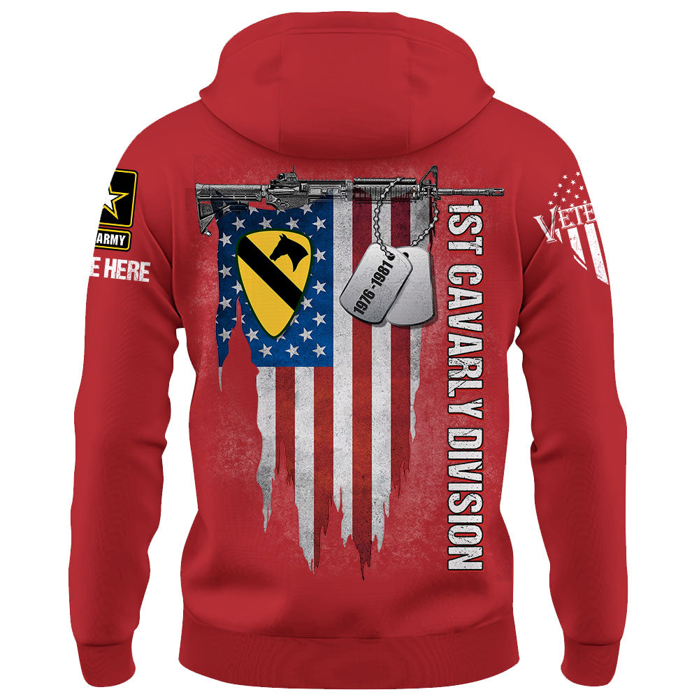 Personalized Shirt Custom Logo Branch Division Badges For US Veterans K1702