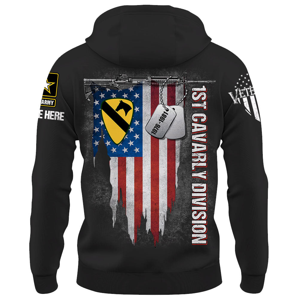 Personalized Shirt Custom Logo Branch Division Badges For US Veterans K1702