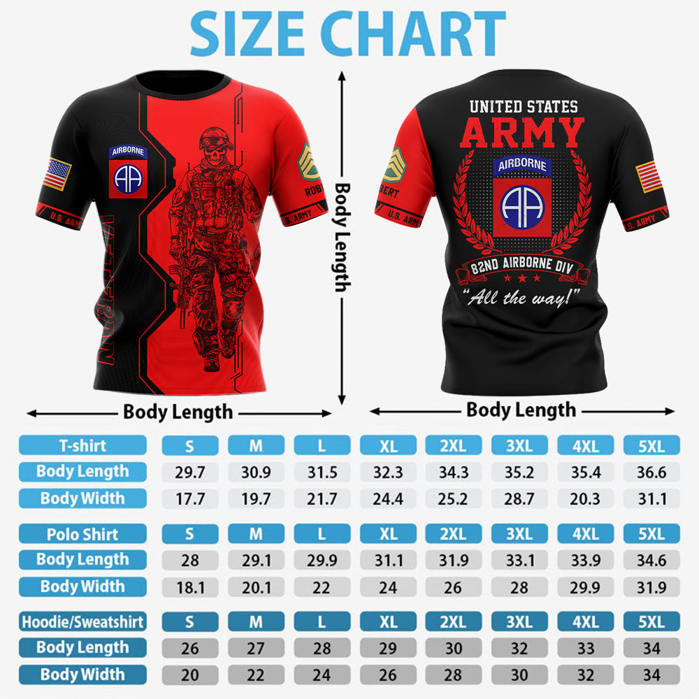 Custom Veteran All Over Print Shirt Available All Military Branches Gift For Veteran K1702 Trhn