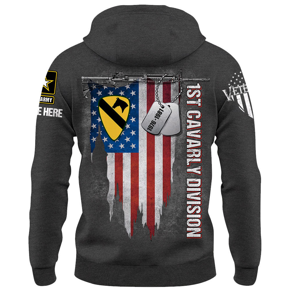 Personalized Shirt Custom Logo Branch Division Badges For US Veterans K1702