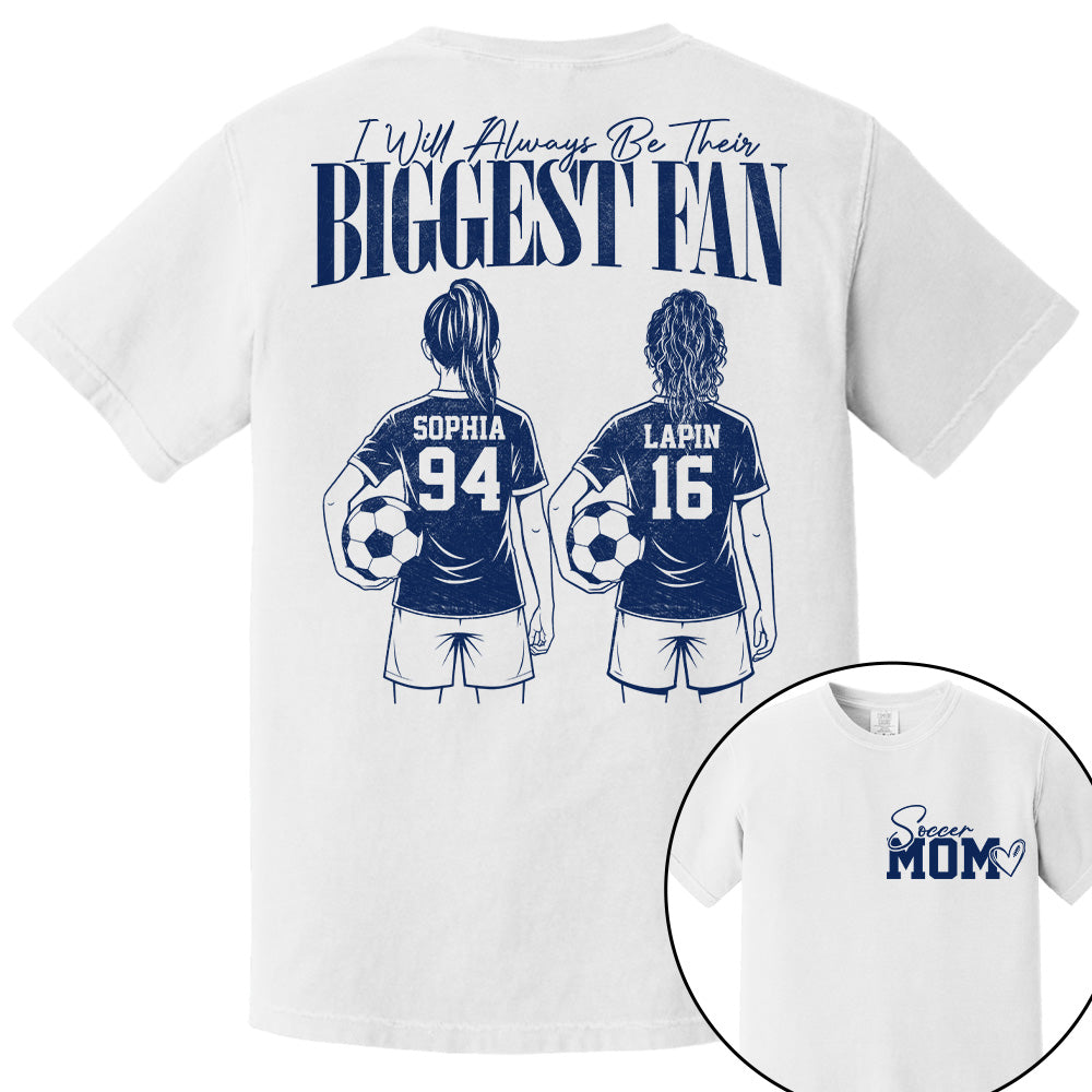 I'll Always Be Your Biggest Fan - Washed Tee Retro Bootleg Shirt For Soccer Players T24