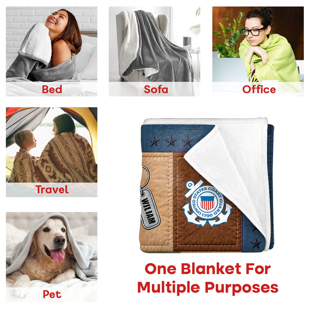 Custom Military Blanket Most People Never Meet Their Hero I Raised Mine Proud Military Family