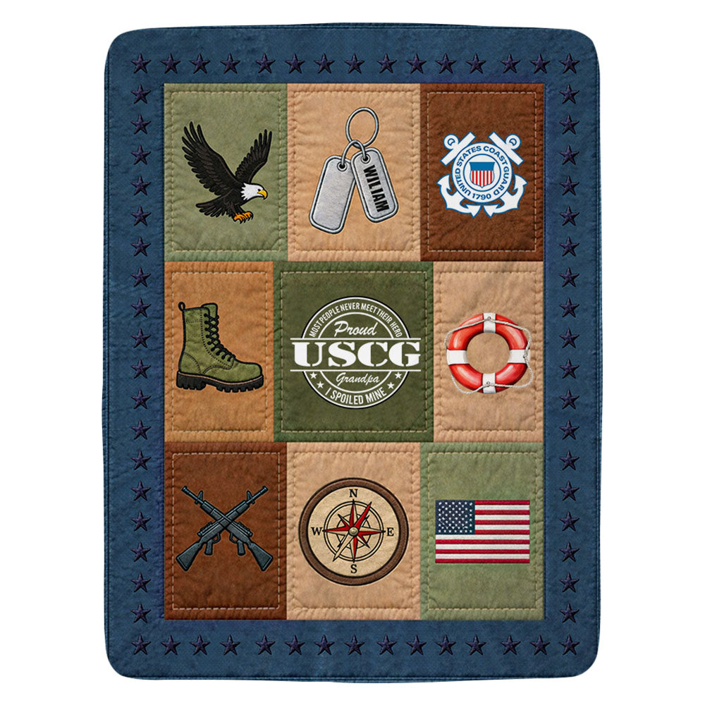 Custom Military Blanket Most People Never Meet Their Hero I Raised Mine Proud Military Family