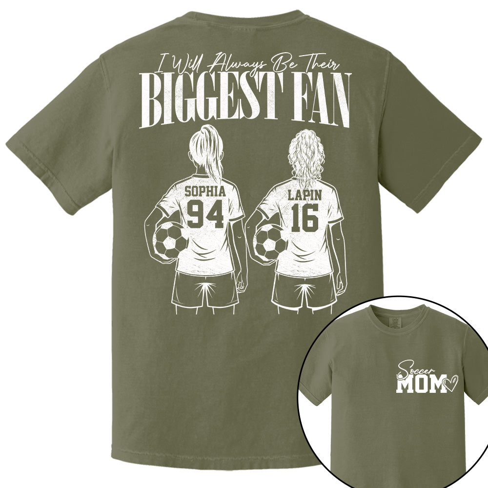 I'll Always Be Your Biggest Fan - Washed Tee Retro Bootleg Shirt For Soccer Players T24