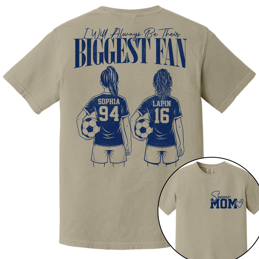 I'll Always Be Your Biggest Fan - Washed Tee Retro Bootleg Shirt For Soccer Players T24