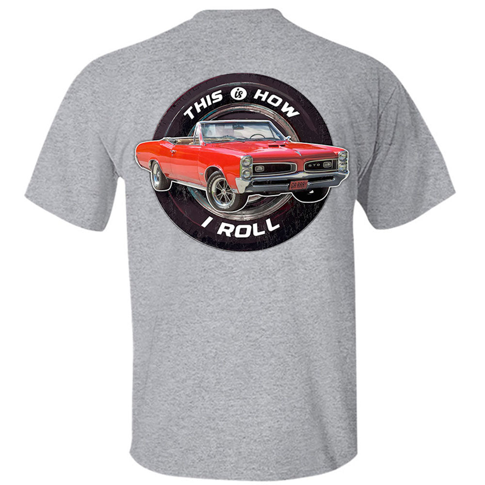 This Is How I Roll - Custom Photo Classic Car Shirt - Personalized Upload Vehicle Photo K1702 MT2