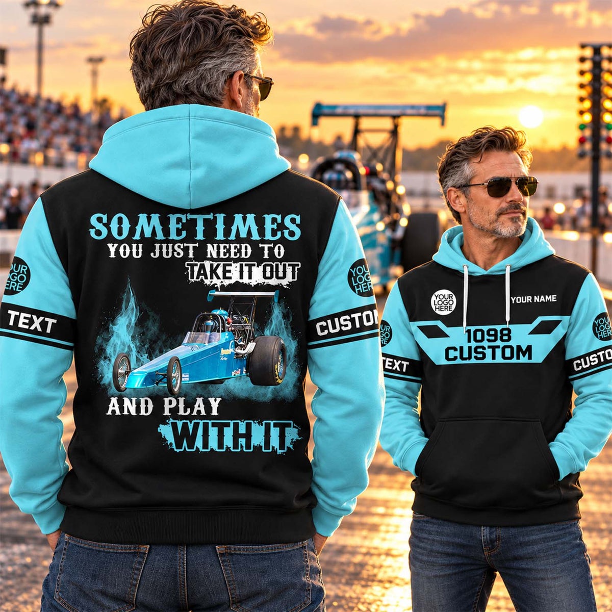 Take It Out & Play - Personalized Drag Racing Photo All Over Print Shirts - Gift For Racing Fans A2110 Pt99 KL07