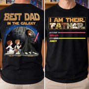 I Am Their Father Best Dad In The Galaxy - Personalized Shirt Gift For Dad T1807 Pt99