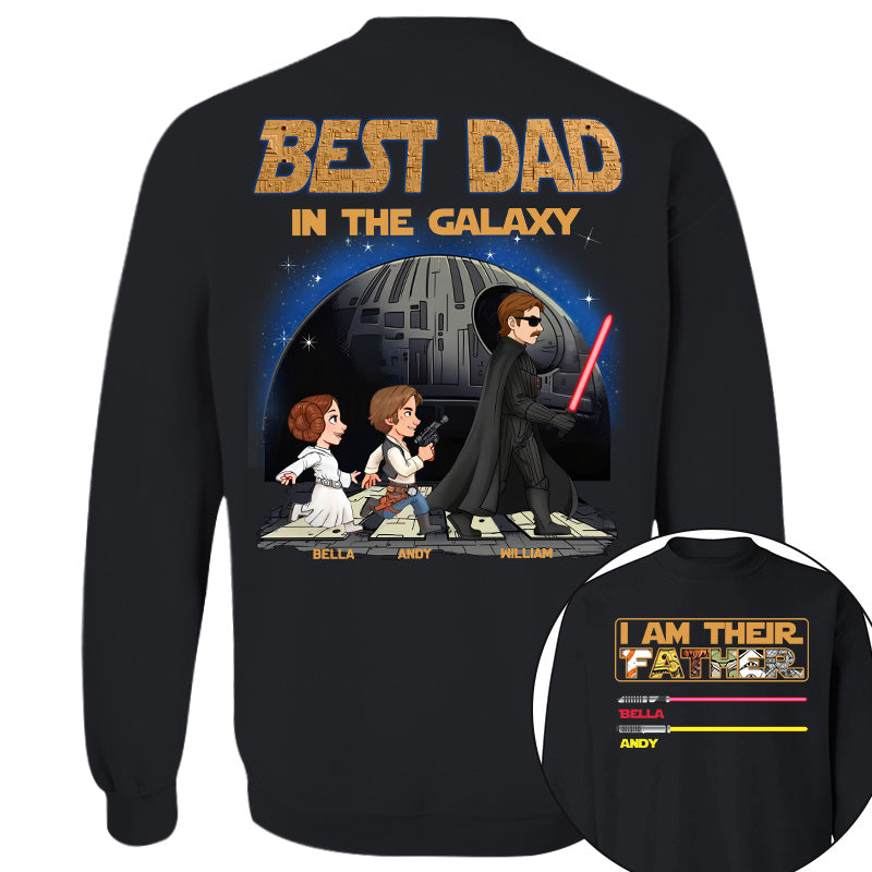 I Am Their Father Best Dad In The Galaxy - Personalized Shirt Gift For Dad T1807 Pt99