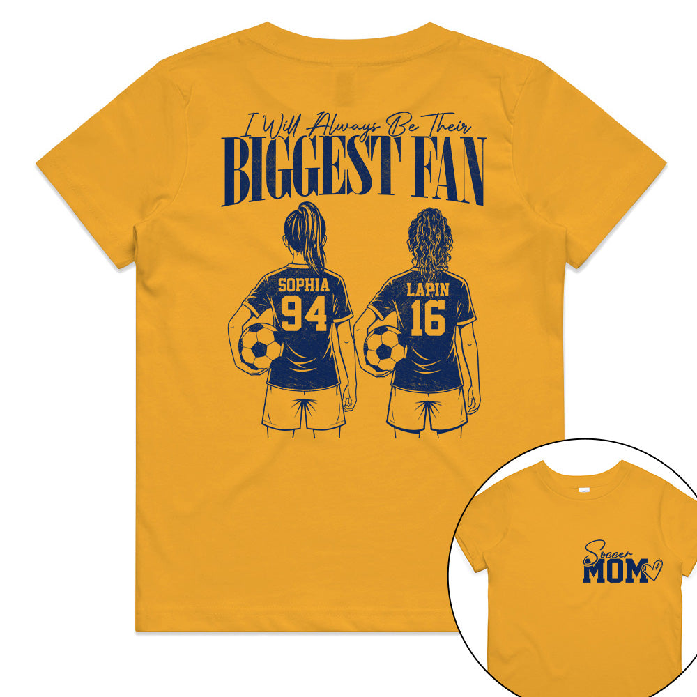 I'll Always Be Your Biggest Fan - Washed Tee Retro Bootleg Shirt For Soccer Players T24