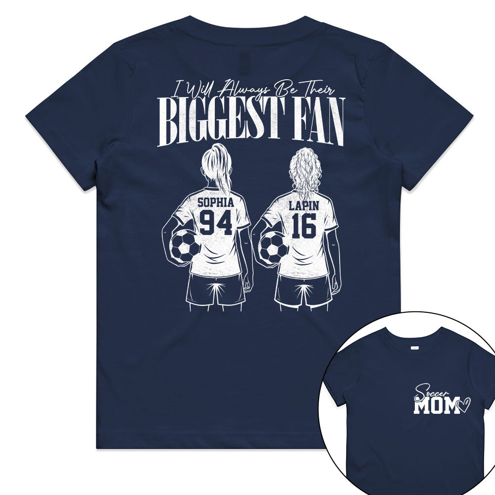 I'll Always Be Your Biggest Fan - Washed Tee Retro Bootleg Shirt For Soccer Players T24