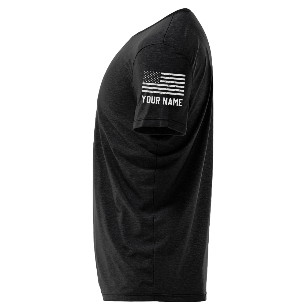 I Hunt The Evil You Pretend Doesn't Exist Personalized Shirt For Veteran K1702