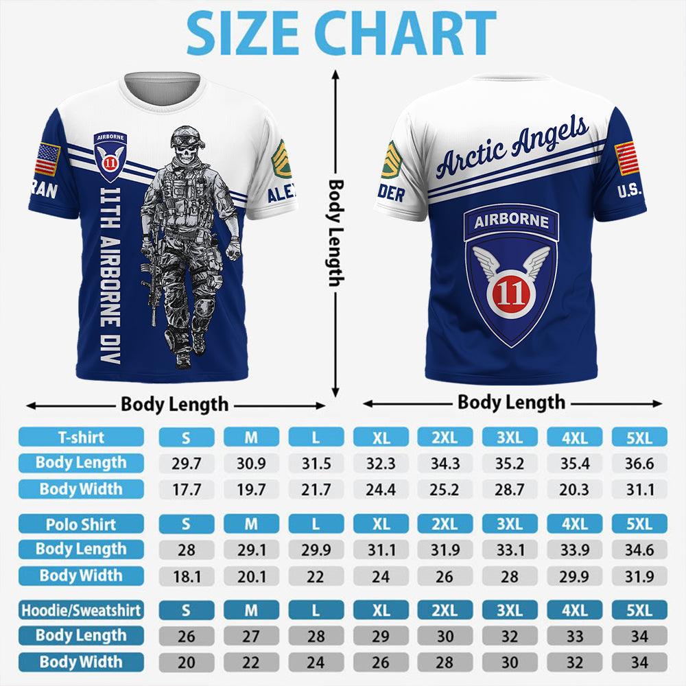 Custom Military Unit Pacht Division Rank All Over Print Shirt Hoodies Available All Military Branches Gift For Veterans K1702 Trhn