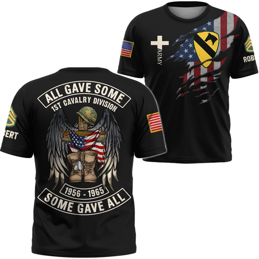 Some Gave All - Some Gave All Personalized Military Memorial All Over Print Shirt Gift For Veteran K1702 Trhn