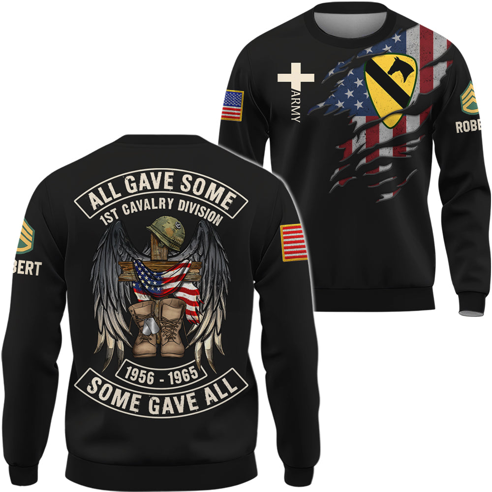 Some Gave All - Some Gave All Personalized Military Memorial All Over Print Shirt Gift For Veteran K1702 Trhn