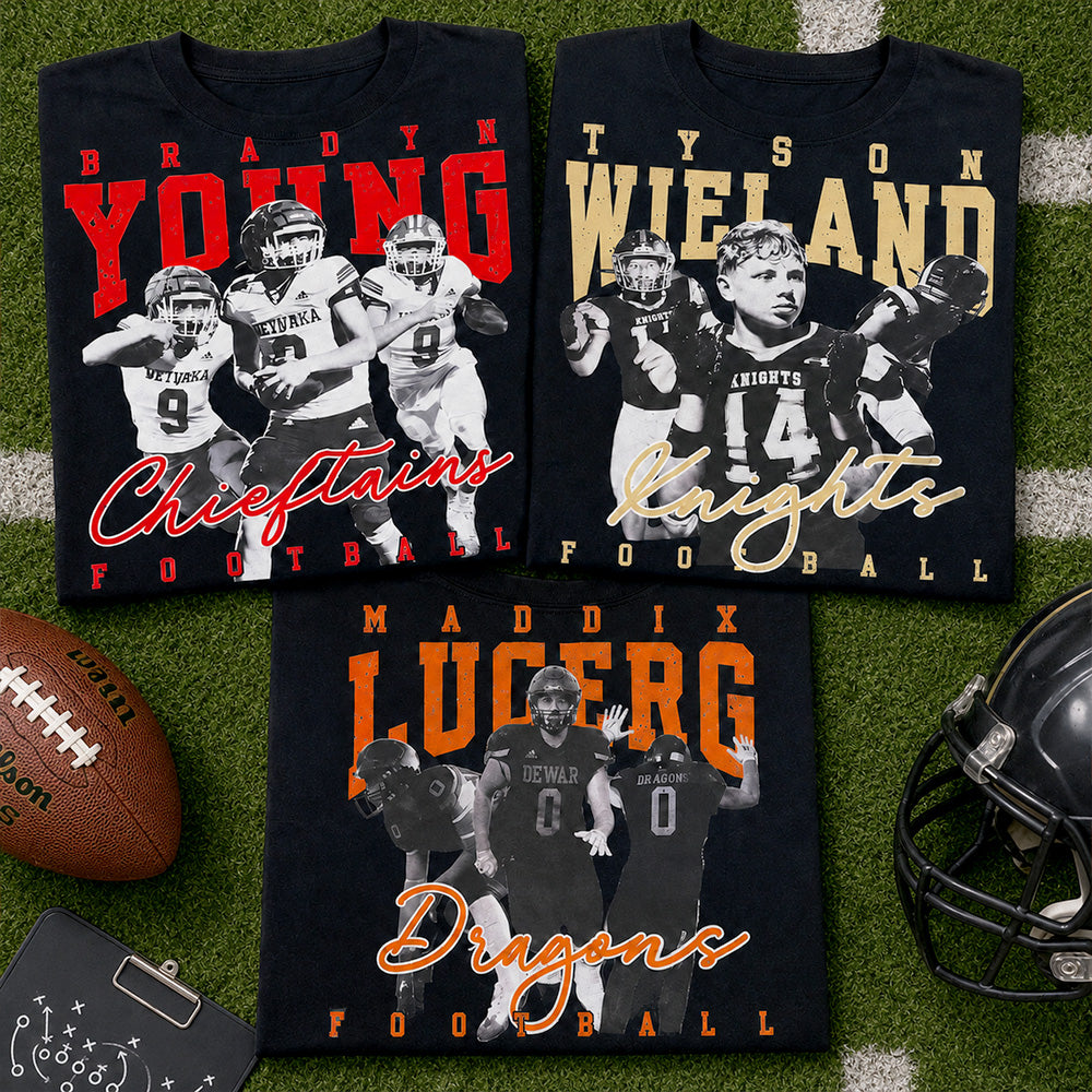 Personalized Washed Tee Retro Bootleg Shirt For Football Players NA04 T24