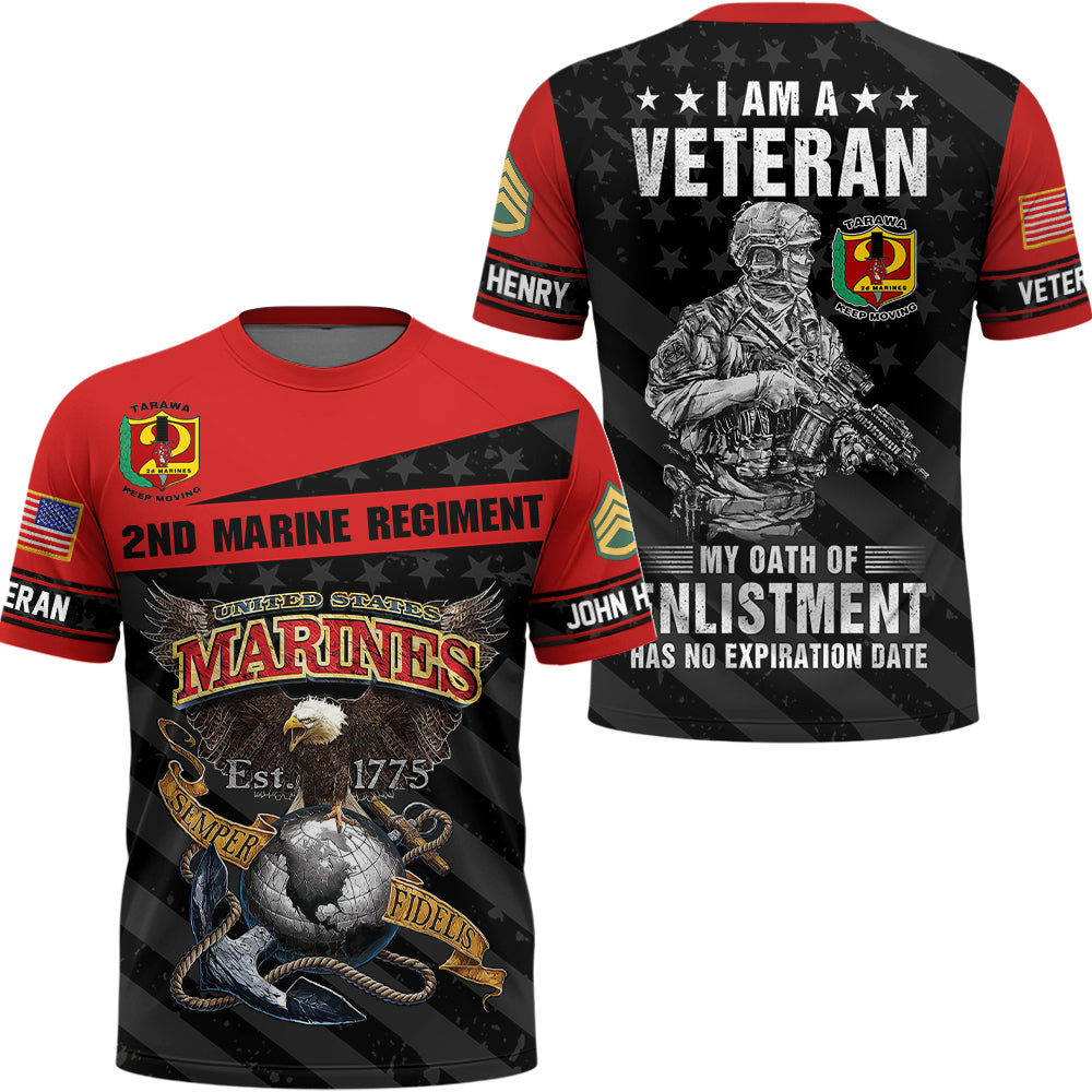 Proudly Served Duty Honor Country American Soldiers Custom Division All Over Print Shirt Hoodie Gift For US Veteran K1702 Hv01