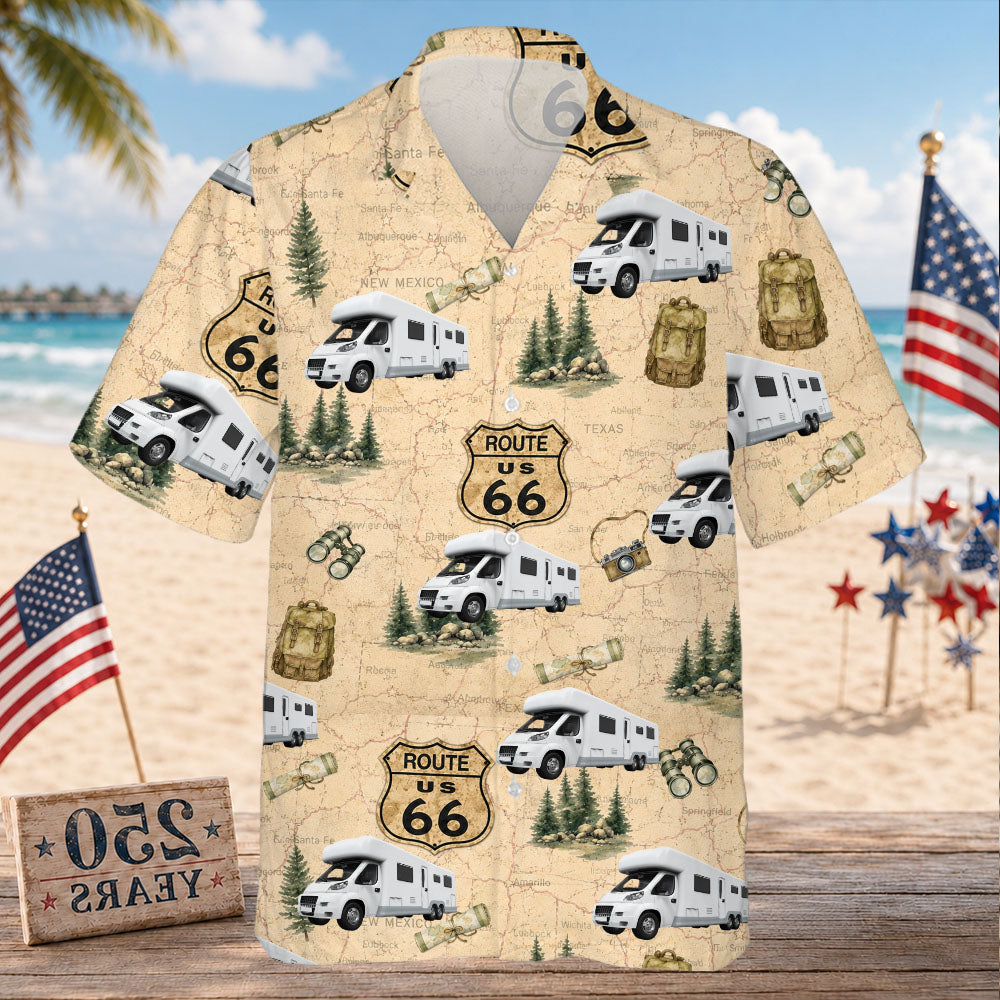 Home is Where I Park It, Personalized Camping Car Photo Hawaiian Shirt, Gift For Camping Lovers Friends Family MI209 Nh00