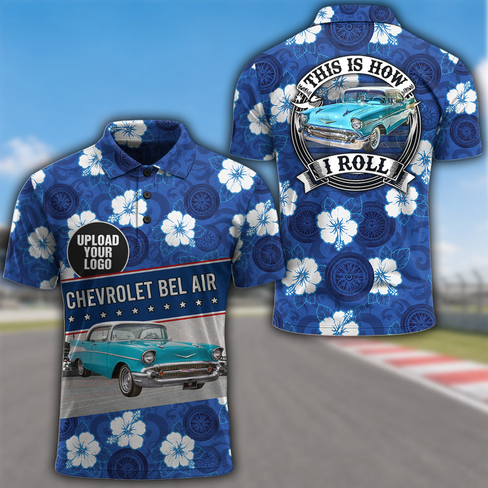 Hawaiian Shirt This Is How I Roll - Custom Photo Classic Car Shirt - Personalized Name Car Shirt K1702 MT2