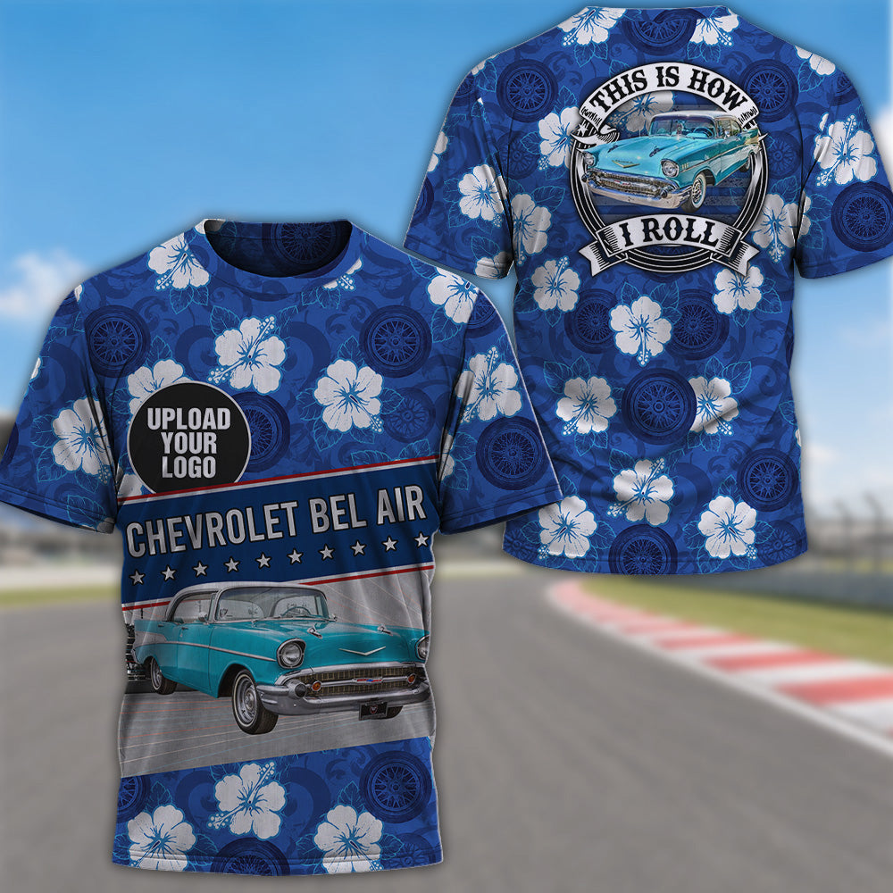 Hawaiian Shirt This Is How I Roll - Custom Photo Classic Car Shirt - Personalized Name Car Shirt K1702 MT2