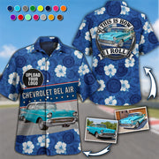 Hawaiian Shirt This Is How I Roll - Custom Photo Classic Car Shirt - Personalized Name Car Shirt K1702 MT2