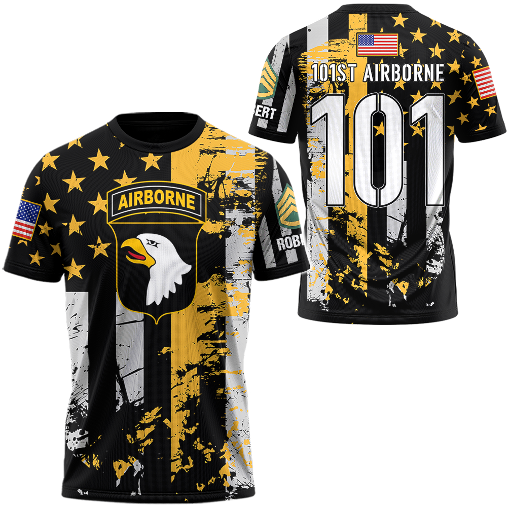 Custom Over Print Shirt Custom Jersey Available All Branch Gift For Veterans K1702