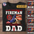 Personalized Shirt My Favorite Firefighter Calls Me Mom Dad Wife Firefighter's Helmet American Flag Shirt HK10 - TRHN