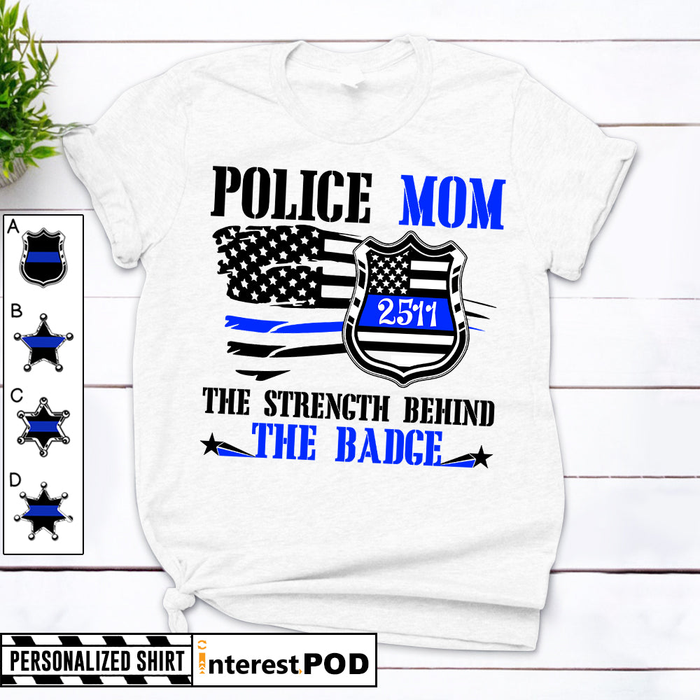 Police Mom Badge, Retractable Badge Reel, Police Mom Gift, First Responder  Gift, Thin Blue Line Gift , Proud Police Mom Gift, LEO Mom Gift -   Canada