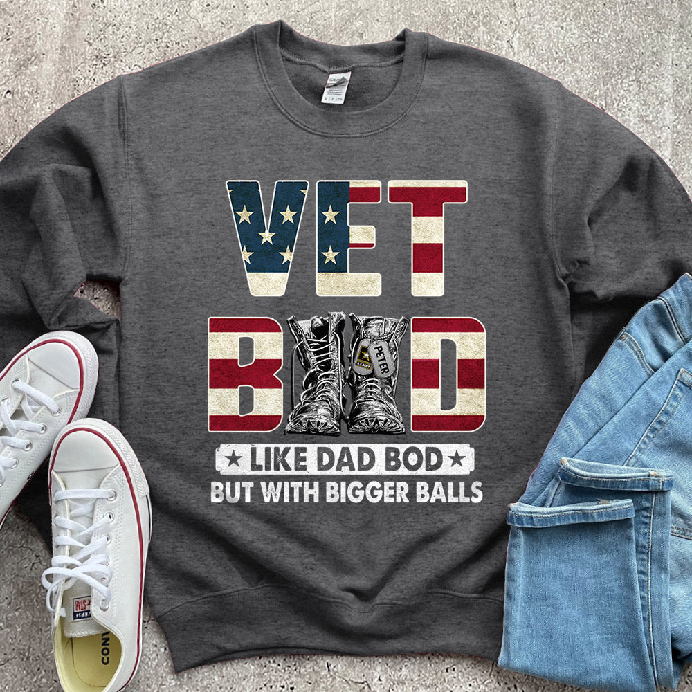 Vet Bod Personalized Dad Shirt