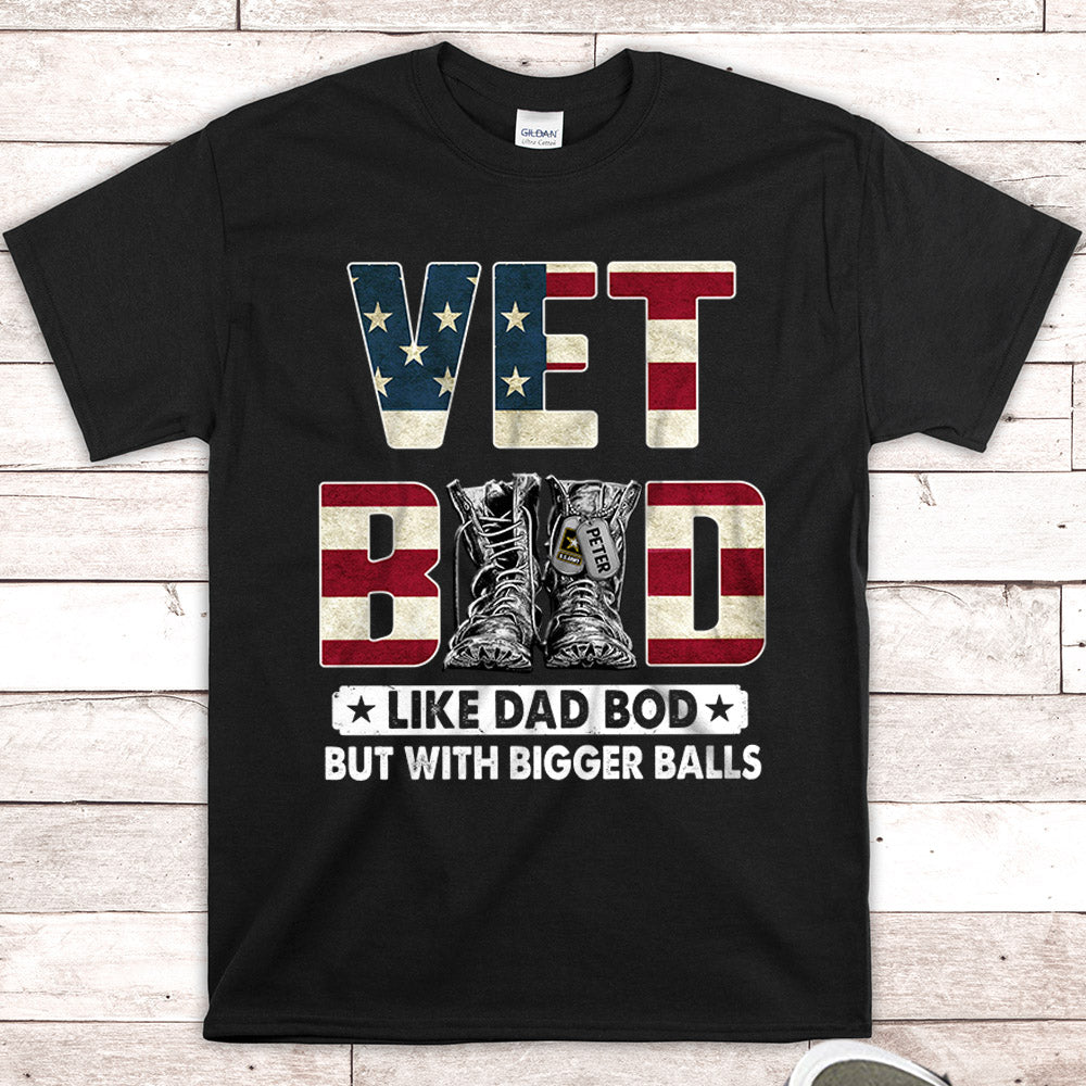 Vet BOD / Back Pain (Veterans) T-Shirt – Sweet Ginger Gifts