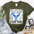 Personalized Proud Air Force Military Mom Dad Other Typography T-Shirt For Military Family Member Hk10 Trhn