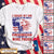 Personalized Shirt I Taught My Son To Stand Up For Himself Bald Eagle USA Flag 4th July Shirt For Military Family Member Hk10 Trhn