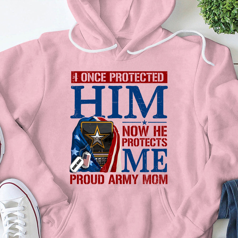 Personalized Shirts My Hero Wears Combat Boots Proud Army Mom 4th July Shirt  For Military Family Member Hk10 Trhn